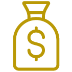 money bag icon illustration